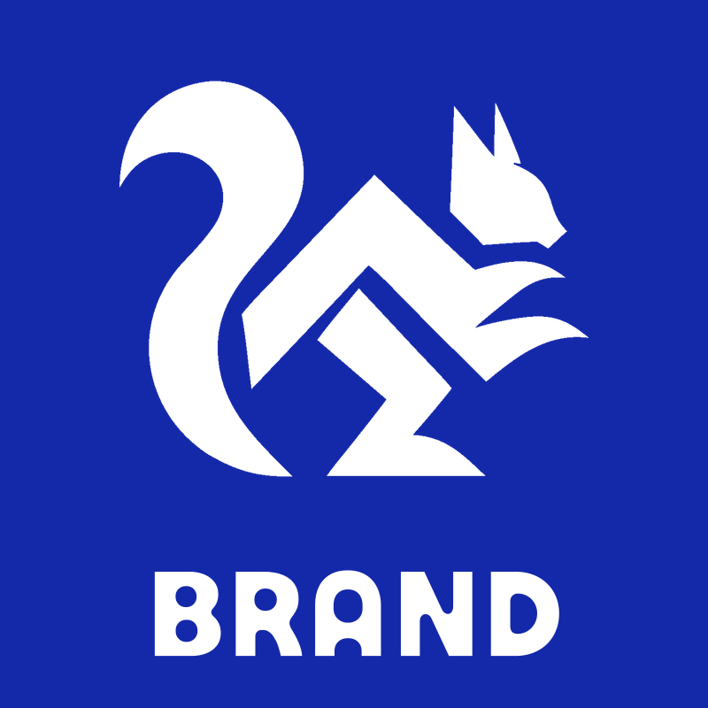 Geometric Squirrel Chevron Body Mark preview