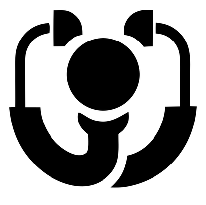 Geometric Stethoscope Symmetry Mark