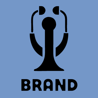 Geometric Stethoscope Upright Mark preview