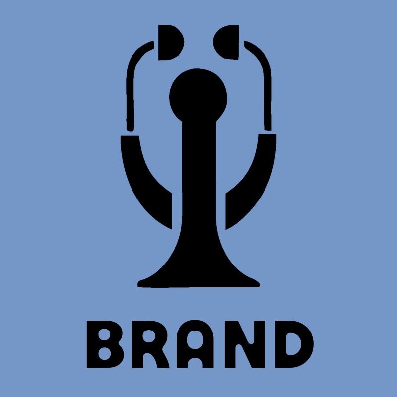 Geometric Stethoscope Upright Mark preview