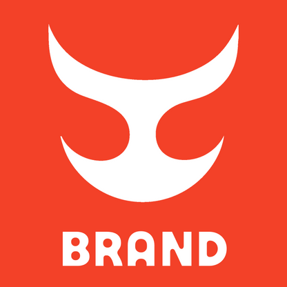 Geometric Taurus Horns Logo preview