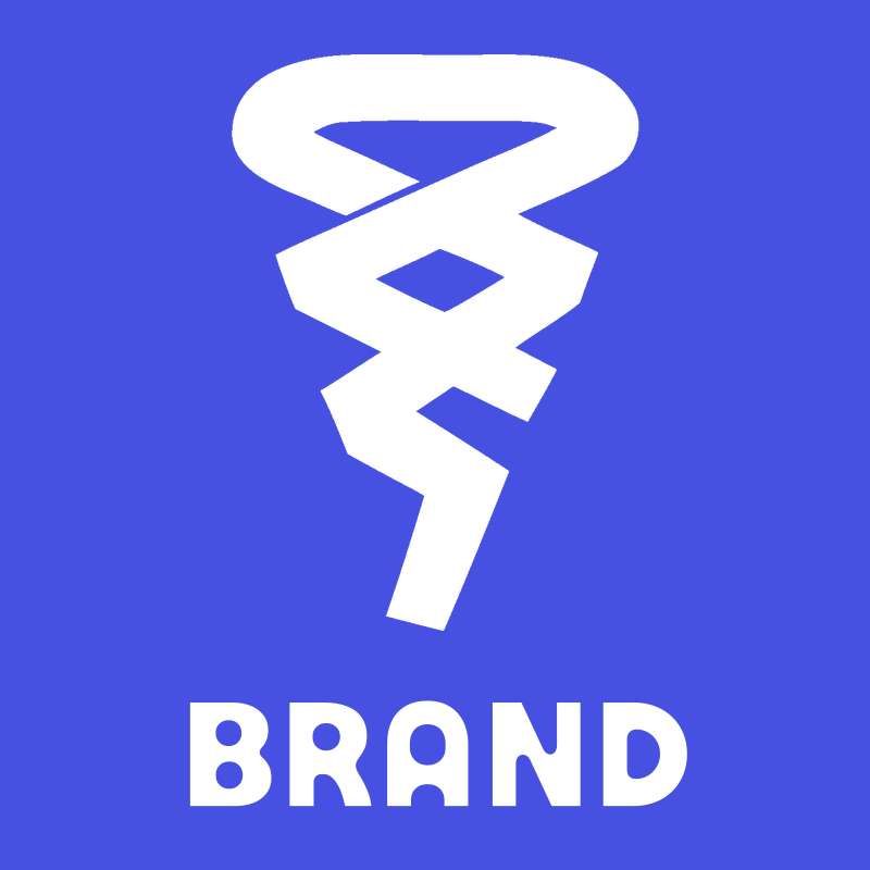 Geometric Tornado Funnel Logo preview