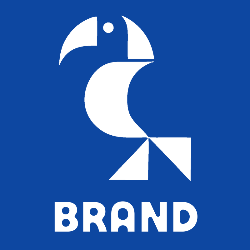 Geometric Toucan Bird Mark preview