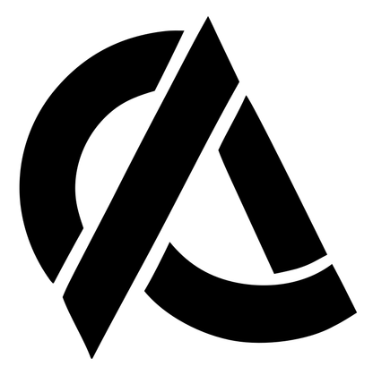 Geometric Triangle Arc Compass Mark