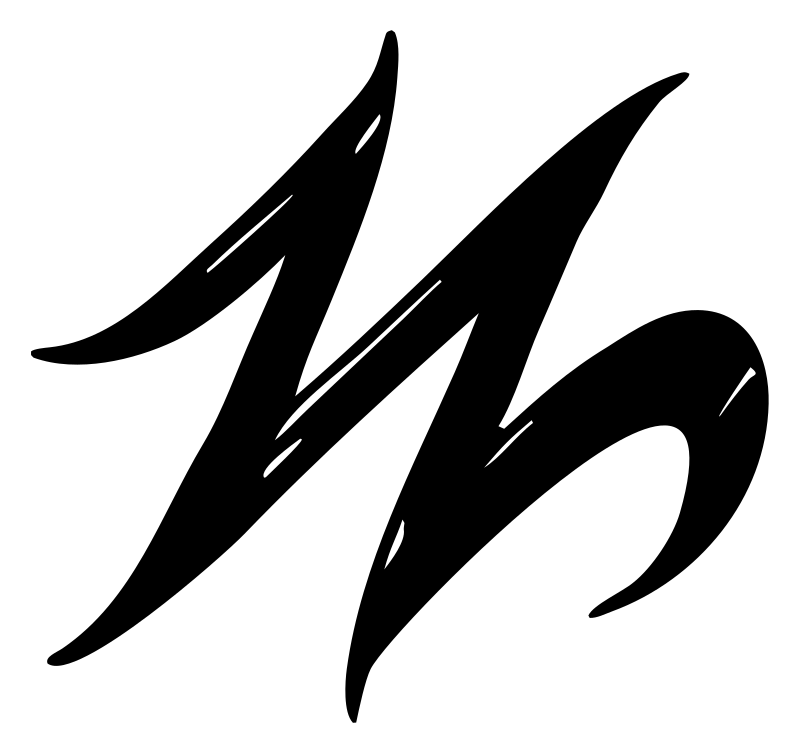 Graffiti Letter M Logo