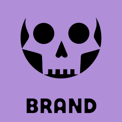 Grinning Skull Face Badge preview