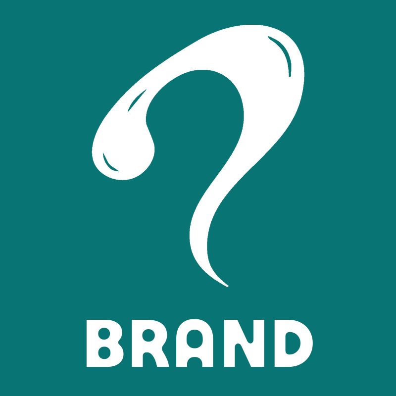 Hand-Drawn Aries Horn Swirl Logo preview