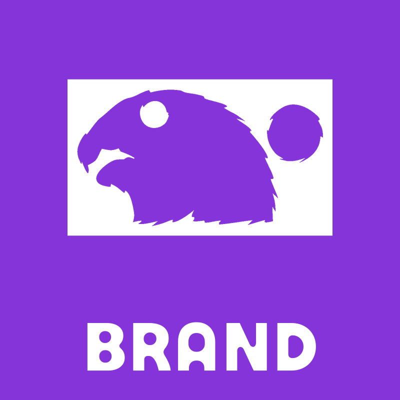 Hand-Drawn Beaver Head Crest preview