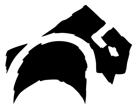 Hand-Drawn Bison Charge Crest