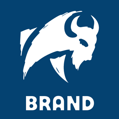 Hand-Drawn Bison Silhouette Mark preview