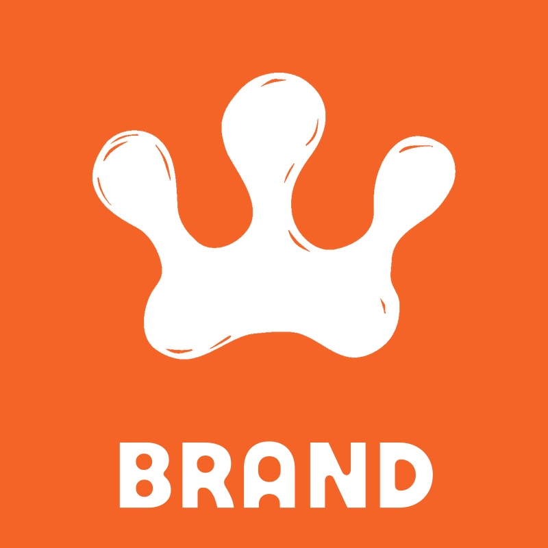 Hand-Drawn Blob Crown Logo preview