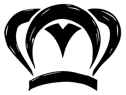 Hand-Drawn Chef Hat Crown Logo