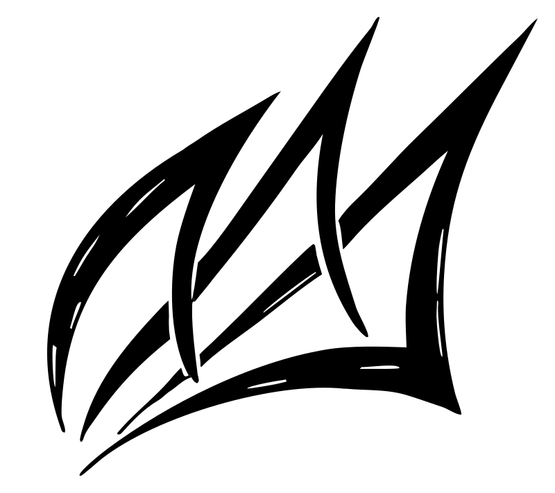 Hand-Drawn Claw Crown Mark