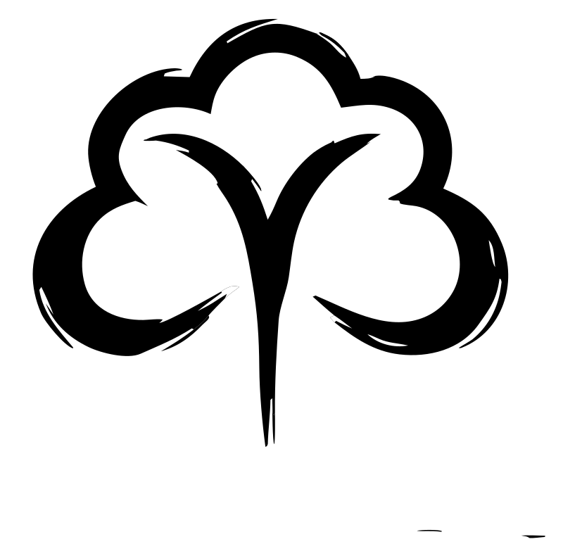 Hand-Drawn Cotton Boll Logo