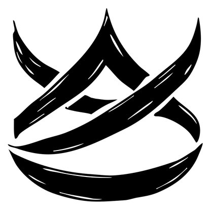 Hand-Drawn Crown Crest
