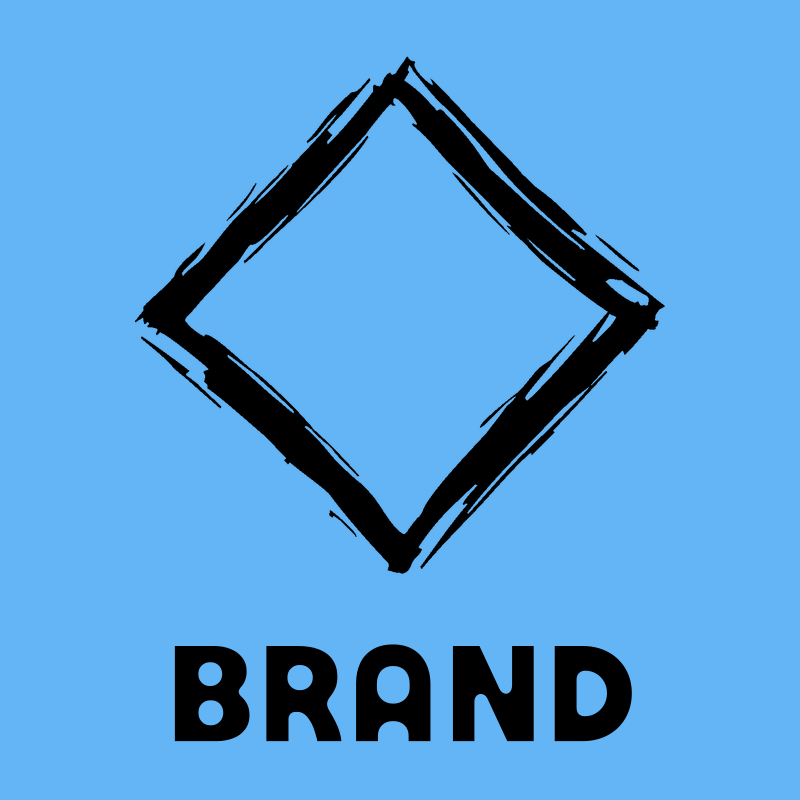 Hand-Drawn Diamond Border Badge preview