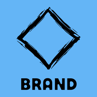 Hand-Drawn Diamond Border Badge preview