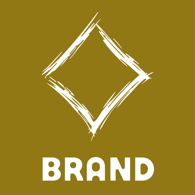 Hand-Drawn Diamond Frame Mark preview