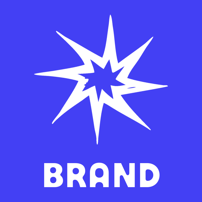 Hand-Drawn Eight-Point Star Badge preview