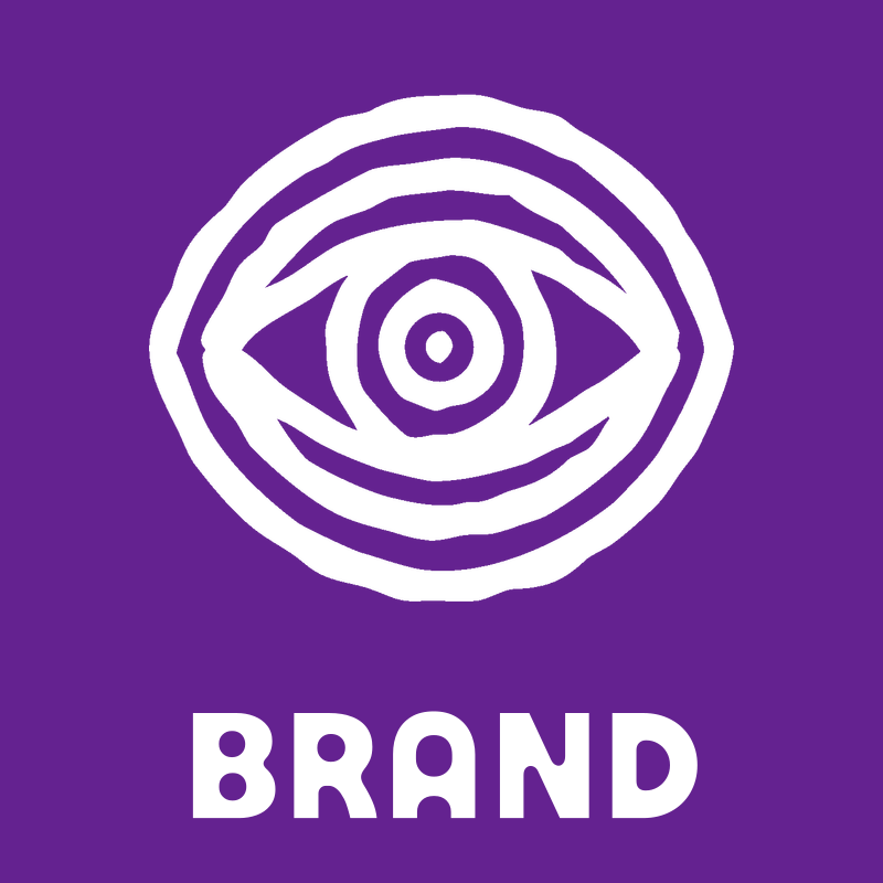 Hand-Drawn Eye Oval Badge preview