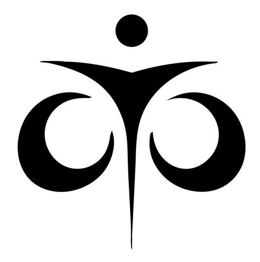Hand-Drawn Figure Libra Crest