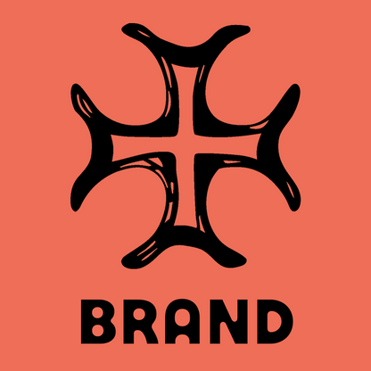 Hand-Drawn Forked Cross Mark preview