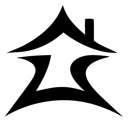 Hand-Drawn House Chimney Mark