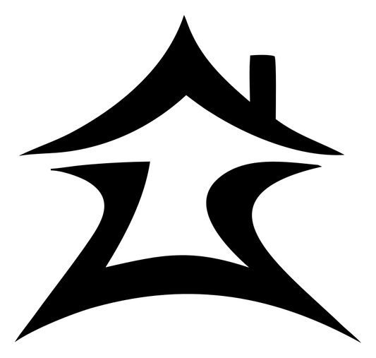 Hand-Drawn House Chimney Mark