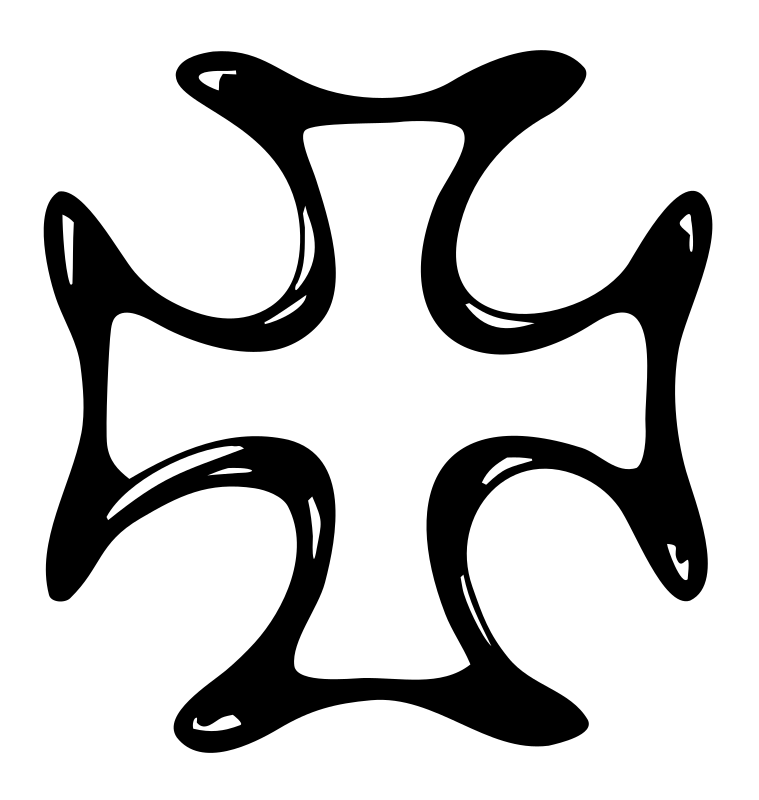 Hand-Drawn Iron Cross Mark