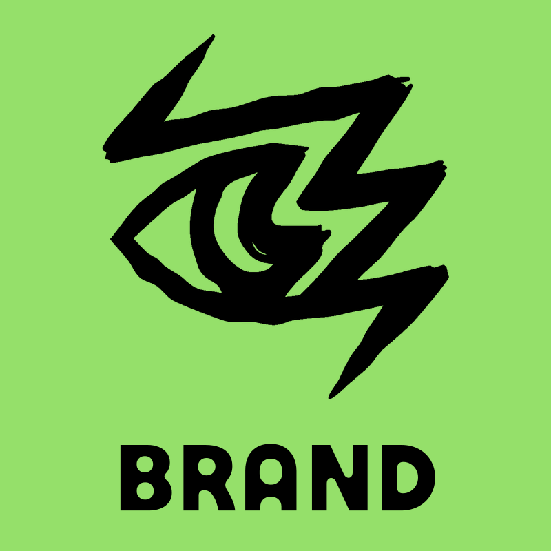 Hand-Drawn Lightning Eye Mark preview