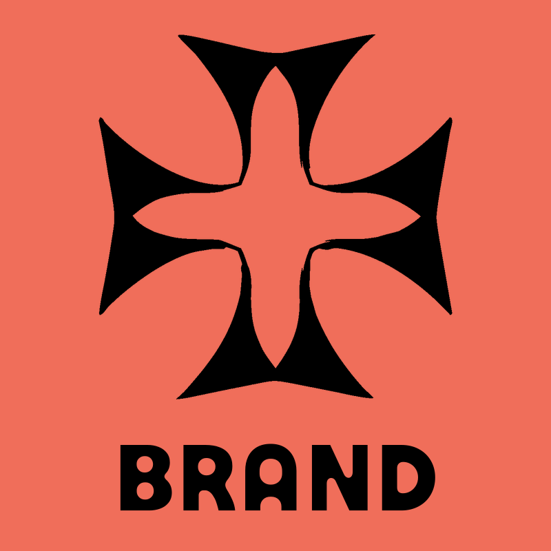 Hand-Drawn Maltese Cross Icon preview