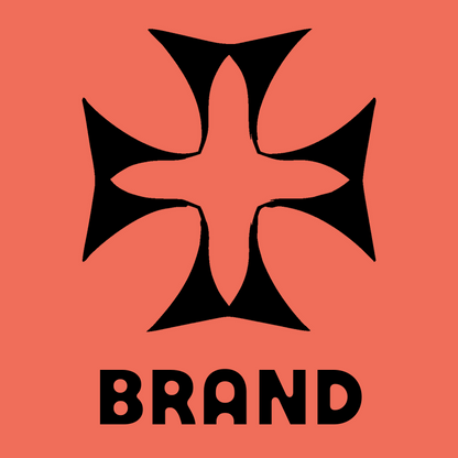 Hand-Drawn Maltese Cross Icon preview