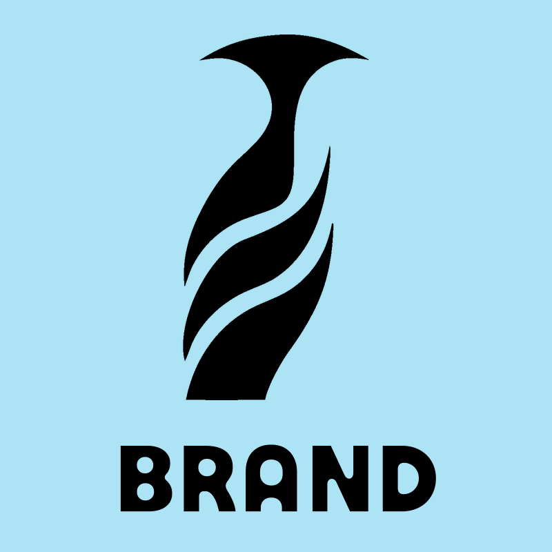 Hand-Drawn Penguin Silhouette Logo preview