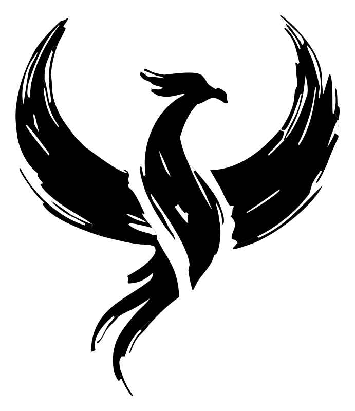 Hand-Drawn Phoenix Ascent Mark