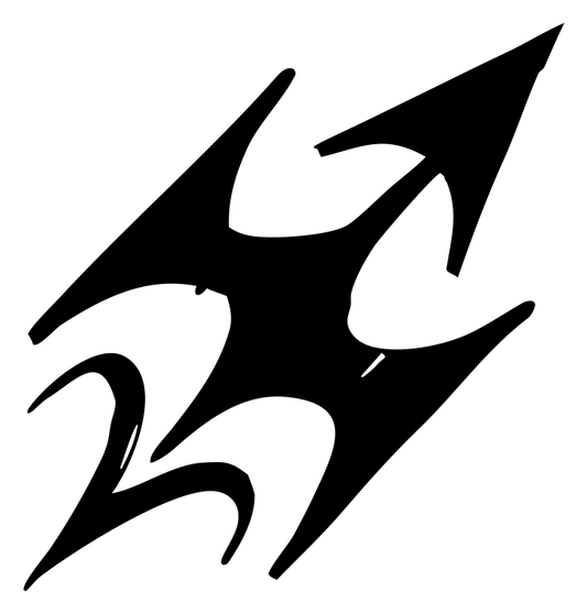 Hand-Drawn Sagittarius Tribal Mark