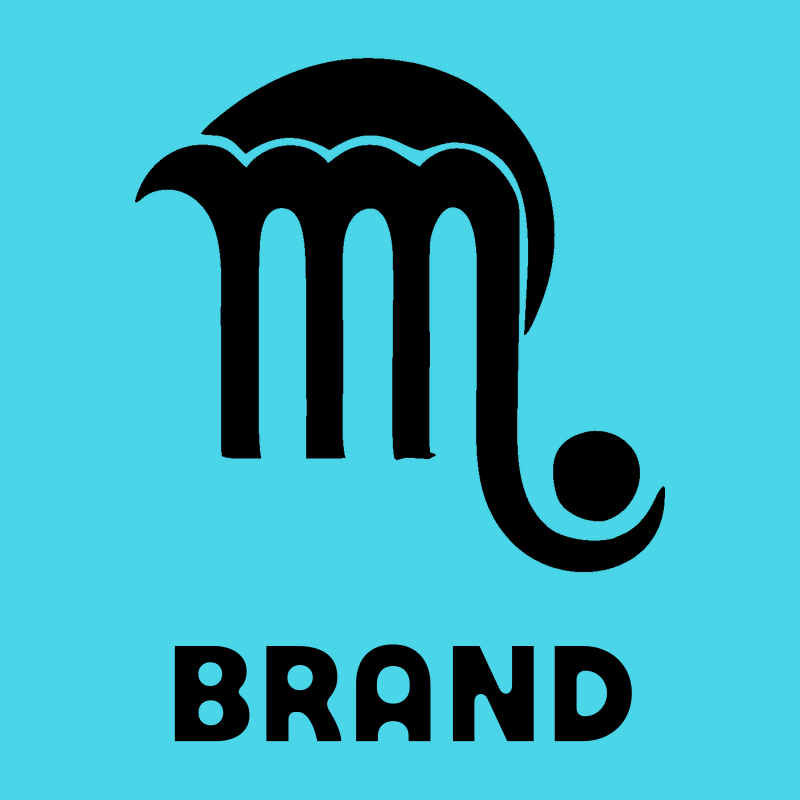 Hand-Drawn Scorpio Symbol Logo preview