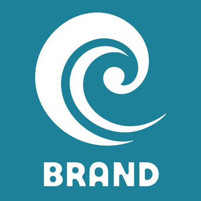 Hand-Drawn Spiral Wave Logo preview