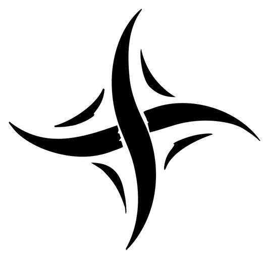 Hand-Drawn Star Cross Mark