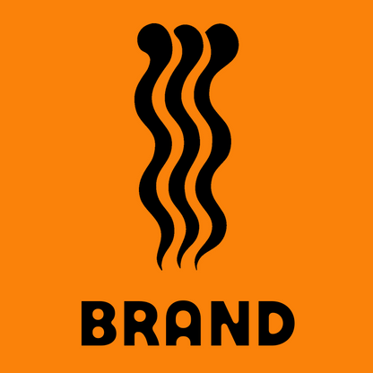 Hand-Drawn Steam Waves Logo preview