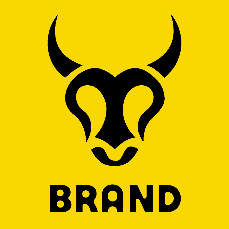 Hand-Drawn Taurus Face Crest preview