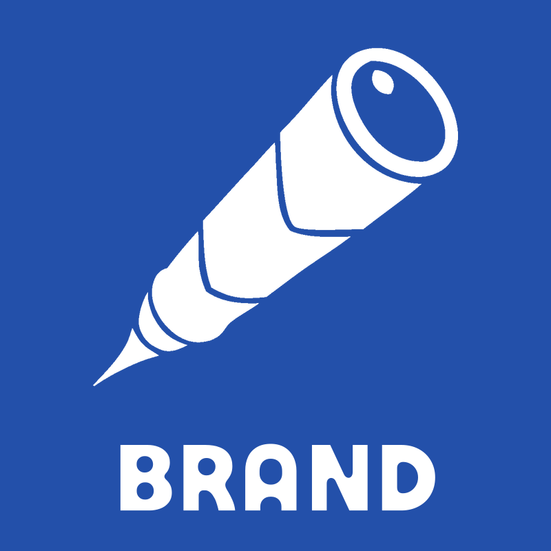 Hand-Drawn Telescope Diagonal Logo preview