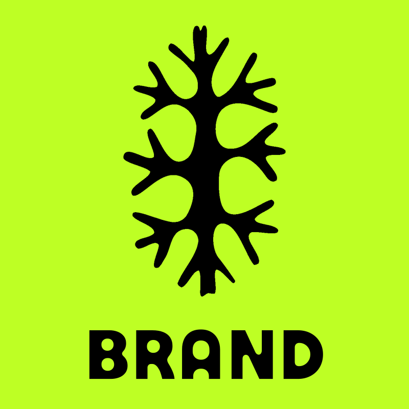 Hand-Drawn Tree Silhouette Mark preview