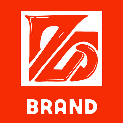 Hand-Drawn Tuba Letterform Badge preview