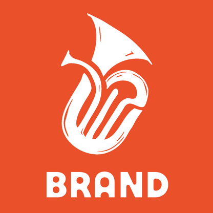 Hand-Drawn Tuba Logo preview