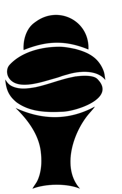 Hand-Drawn Volleyball Trophy Icon