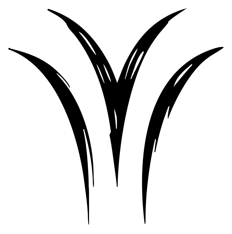 Hand-Drawn Wild Grass Emblem