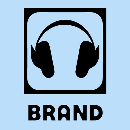 Headphones Rounded Square Icon preview