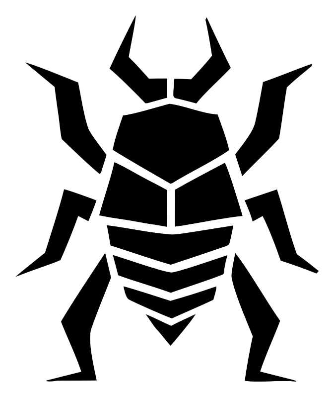 Heavy Cockroach Segmented Badge