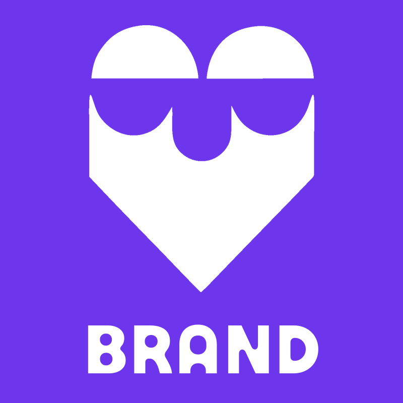 Heavy Heart Beard Logo preview