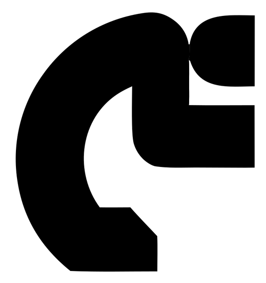 Heavy Letter C Figure Mark